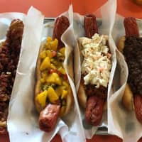 <p>Summer hot dogs at Callahan&#x27;s in Norwood.</p>
