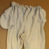 <p>These sweatpants were found near a baby boy found abandoned late Sunday night on Main Street in Danbury.</p>