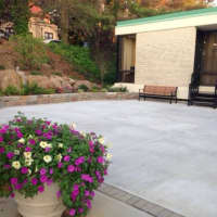 <p>The Eastchester Public Library reading patio.</p>