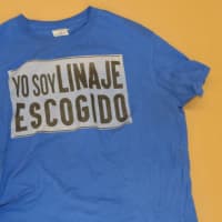 <p>This blue T-shirt was found near a baby boy abandoned late Sunday night on Main Street in Danbury.</p>