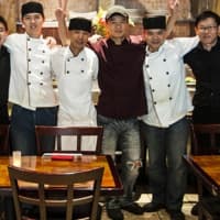 <p>Chefs and staff at Tengda Asian Bistro in Katonah.</p>