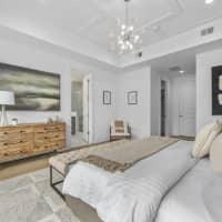 <p>The home’s bedrooms and baths are thoughtfully arranged</p>
