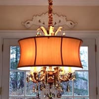<p>A chandelier by Shades of Soho.</p>