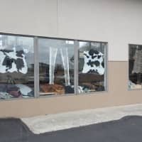 <p>Cow hides and snake skins are displayed in the window of Tandy Leather&#x27;s newest store. The Nyack shop caters to businesses as well as hobbyists.</p>