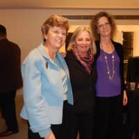<p>Tara Seeley, Laura Rossi and Robin Melen, of the Westchester Community Foundation</p>