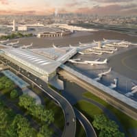 <p>Grimshaw Architects has released the renderings of Terminal One at Newark Airport.</p>