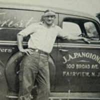 <p>The foundation for Al D Landscaping and Tree Service, in Fairview, was a florist and greenhouse. Owner Al Demuro&#x27;s uncle poses with a delivery vehicle, back in the day.</p>