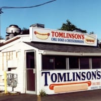 <p>The Tomlinson&#x27;s of old was so small that customers had to walk in one end, order and get their food, and walk out the other end.</p>