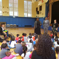 <p>Norwalk Public Library and Norwalk Public Schools held a rally to get kindergarteners excited about their first library cards.</p>