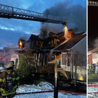 2-Alarm Fire Ravages Somers Home, Causes Roof Collapse