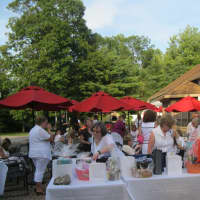 <p>All guests wore white and participated in food, raffles and socializing to raise much-needed money for the SPCA.</p>