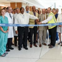 <p>Members of WMC were on hand to celebrate the opening.</p>