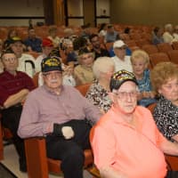 <p>Fifty-seven veterans were honored by local officials in Clarkstown.</p>