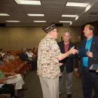 <p>Veterans were honored by local officials in Clarkstown.</p>