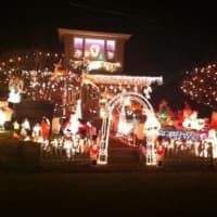 <p>70 William St., one of the contestants in Stratford&#x27;s annual holiday lighting contest.</p>