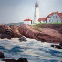 <p>Sister Mary Ellen Wisner&#x27;s oil painting of a lighthouse will be on exhibit at the Mariandale Mariandale Retreat and Conference Center in Ossining through Friday, Sept. 16.</p>