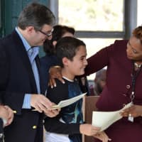 <p>Students from Woodlands Middle School received awards at the Honor Roll Breakfast Friday. </p>