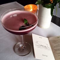 <p>Yelp user Maki Y. shared the small booklet that highlights each month&#x27;s ingredients at Blue Hill at Stone Barns.</p>
