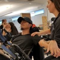 <p>Charles Stubbs, 25 of Westwood, was paralyzed from the neck down in a brutal attack last February in Hillsdale.</p>