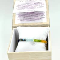 <p>Nine month bracelet from The Balancing Stork, created by a Rockland OB/GYN.</p>
