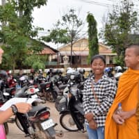 <p>Scarsdale students participated in the Partnership for Youth in Cambodia.</p>