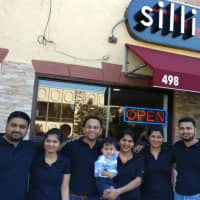 <p>Silli Point Partners from left: Sanket and Priti of Lyndhurst; Urvee, Kushal and Aayan, 2,  of Nutley; and Tushar and Pooja Patil of West New York.</p>