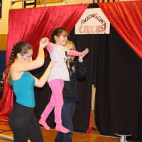 <p>The Pocantico Hills PTA turned the school gym into a circus tent for the annual event.</p>