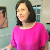 <p>Trumbell resident Andrea Greene, founder of Connecticut Cookie Company.</p>