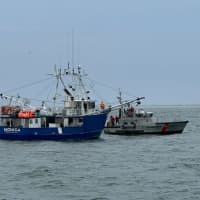 Fishing Crew, Coast Guard Rescue Large Boat 85 Miles From Barnegat Light