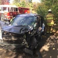 <p>An occupant had to be freed from a Honda CRV after a serious crash in Bethel on Thursday.</p>