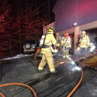<p>Bethel firefighters knocked down a fire in a basement on Katrina Circle Friday morning.</p>