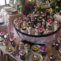 <p>Teensy-weensy flans and other too-cute-to-be-true desserts are part of the sweet offerings at The Bethwood&#x27;s Sunday brunches.</p>
