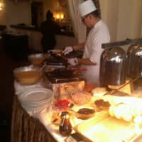 <p>Waffles are made to order at The Bethwood&#x27;s Sunday brunches, as are its omelettes and pancakes.</p>