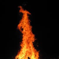 <p>A bonfire is planned for later in the evening.</p>