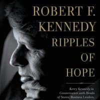 <p>The cover of Kerry Kennedy&#x27;s new book about her father, &quot;Ripples of Hope.&quot; She&#x27;ll speak at Bedford Playhouse after a screening of an Academy Award-winning documentary that followed her father&#x27;s assassination 50 years ago.</p>