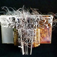 <p>Recycled books by Irmari Nacht will be shown at the Noyes Museum Fine Arts Annual in Atlantic City through July 28.</p>