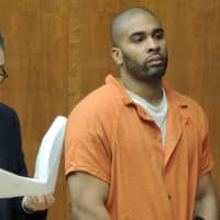 <p>Defense attorney Brian Neary, Jerome Shaw Jr.</p>