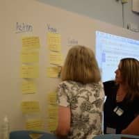 <p>Bronxville School teachers collaborated over a two-day professional development workshop to define engaged citizenship and develop new learning experiences for all students.</p>