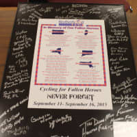 <p>Loved ones of fallen first responders in several towns received plaques.</p>
