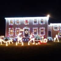 <p>130 Brynsmaid Ave., one of the contestants in Stratford&#x27;s annual holiday lighting contest.</p>