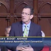 <p>Gov. Dannel Malloy delivers his biennial budget address to the Connecticut General Assembly.</p>