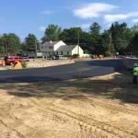 <p>The bypass is in place as bridge replacement work continues on Plumtrees Road in Bethel.</p>