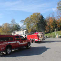 <p>Mahopac Falls Fire and Carmel Police converge on a car fire at Red Mills Shell station</p>