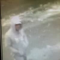 <p>Surveillance footage of the suspect in a car burglary at a local business in Norwalk.</p>