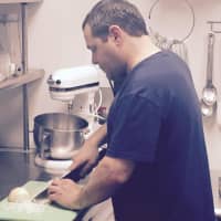 <p>Chef Eric prepping meals for Good2Gourmet.</p>