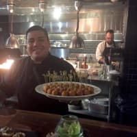 <p>The Spread&#x27;s award-winning Executive Chef Carlos Baez appeared on the Food Channel&#x27;s &quot;Beating Bobby Flay.&quot;</p>
