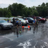 <p>Cherry Lane students held a car wash to benefit Hi Tor Animal Shelter.</p>