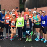 <p>Ridgefield Bicycle Sport Club includes runners, cyclists and multi-sport athletes. These runners participated in the Ridgefield Half Marathon in October.</p>