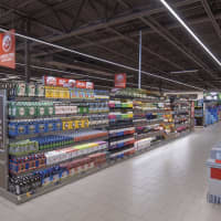 <p>A preview of what the alcohol section at the new Stony Point ALDI will look like.</p>
