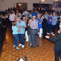 <p>Attendees partook in dancing at the party celebrating the township&#x27;s 300 years.</p>